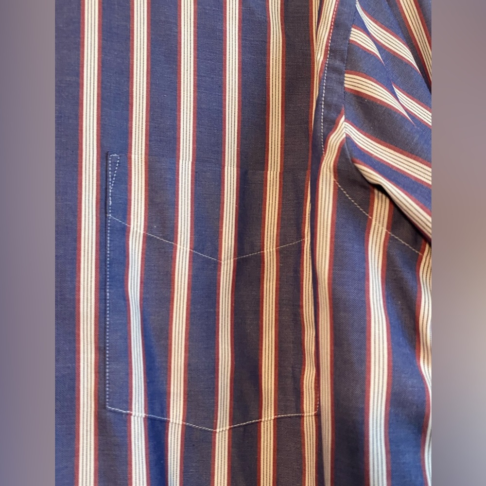 Vintage 1980s or 1990s Pima Pinpoint Oxford Long Sleeve button down